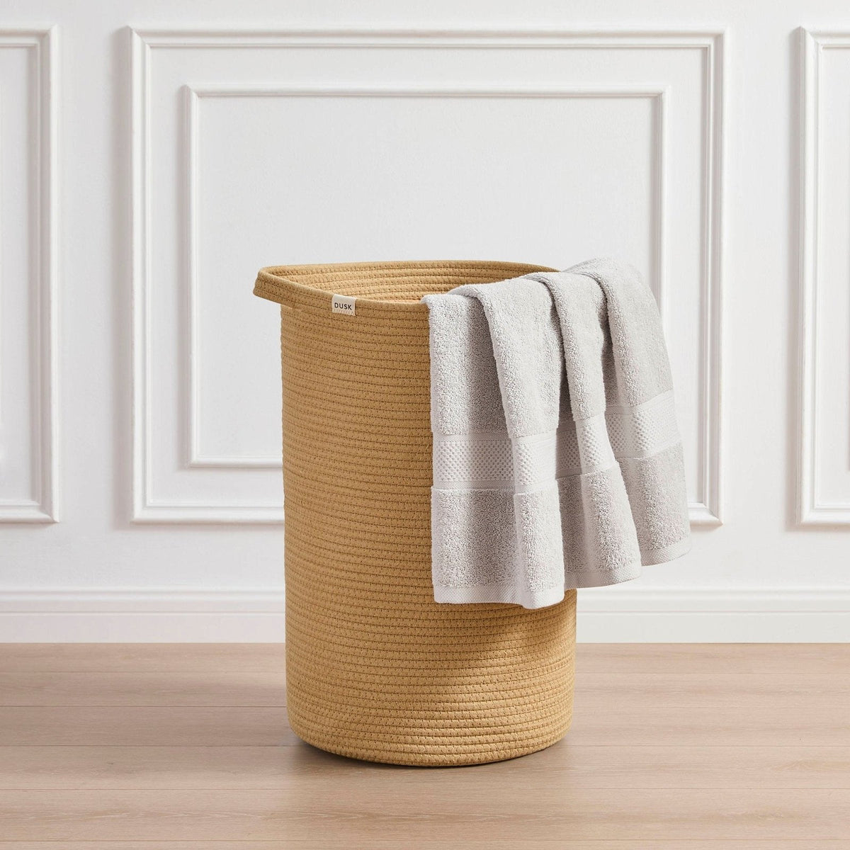 Rope Laundry Basket - Natural – Black & Feather