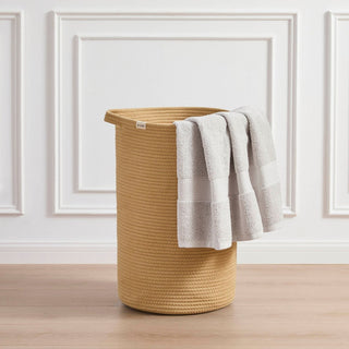 Rope Laundry Basket - Natural – Black & Feather