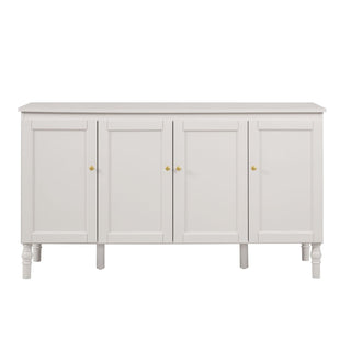 Ruby 4 Door Sideboard - Stone Grey – Black & Feather