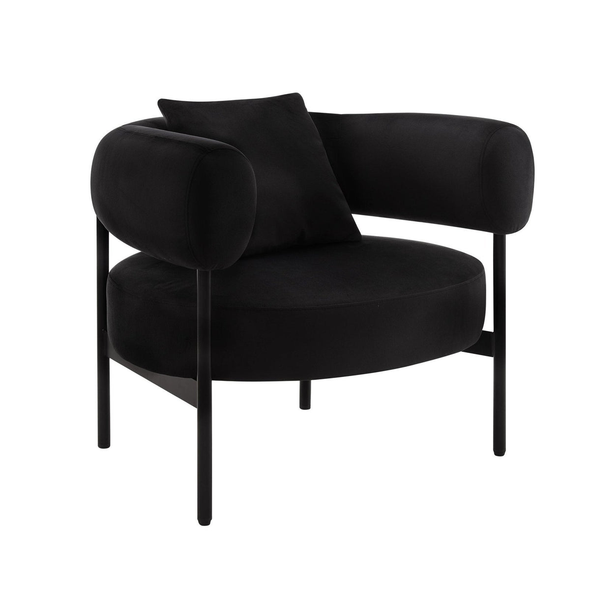 Sabrina Accent Chair - Ink – Black & Feather