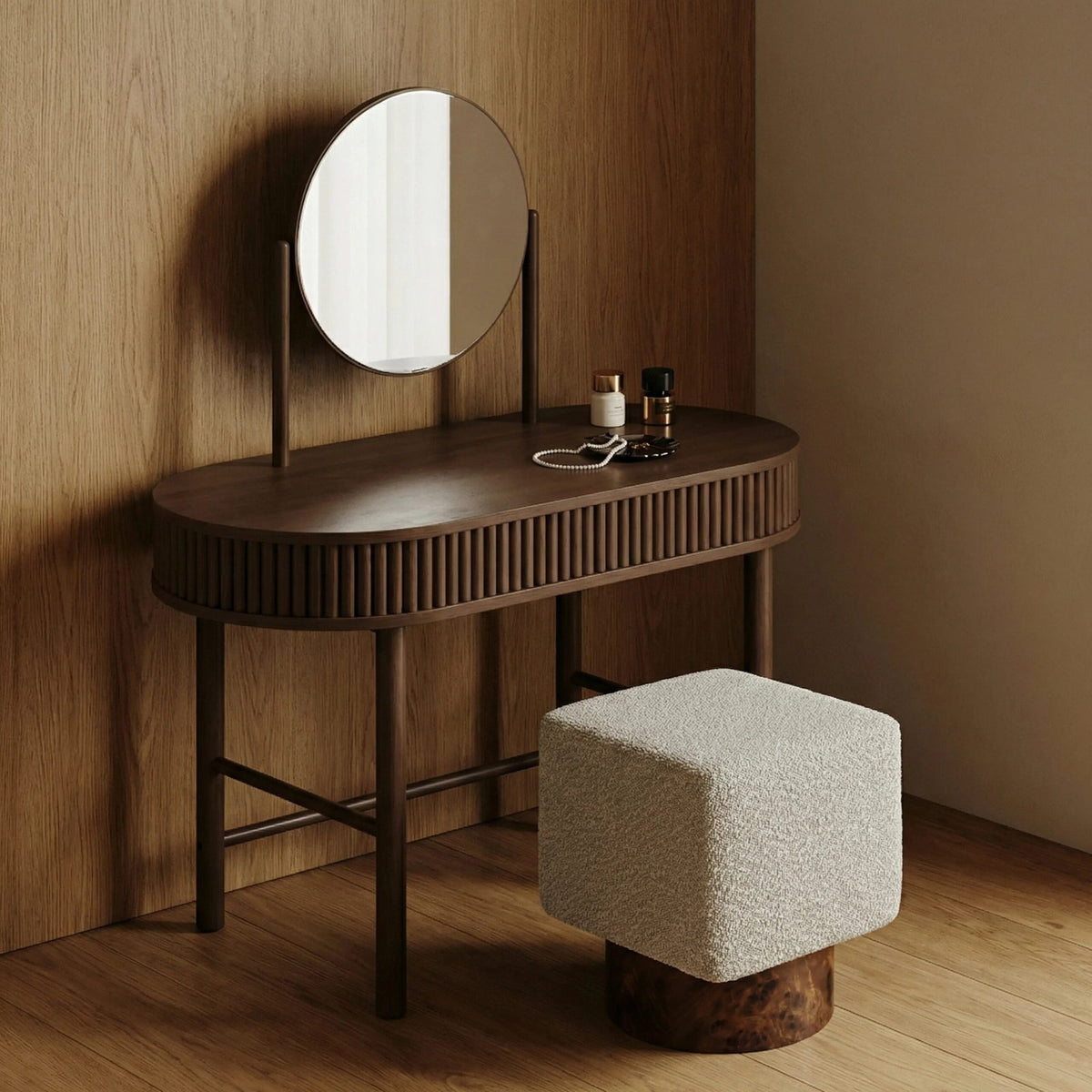 Santana Wooden Dressing Table | Smoked Walnut – Laura Ashley UK