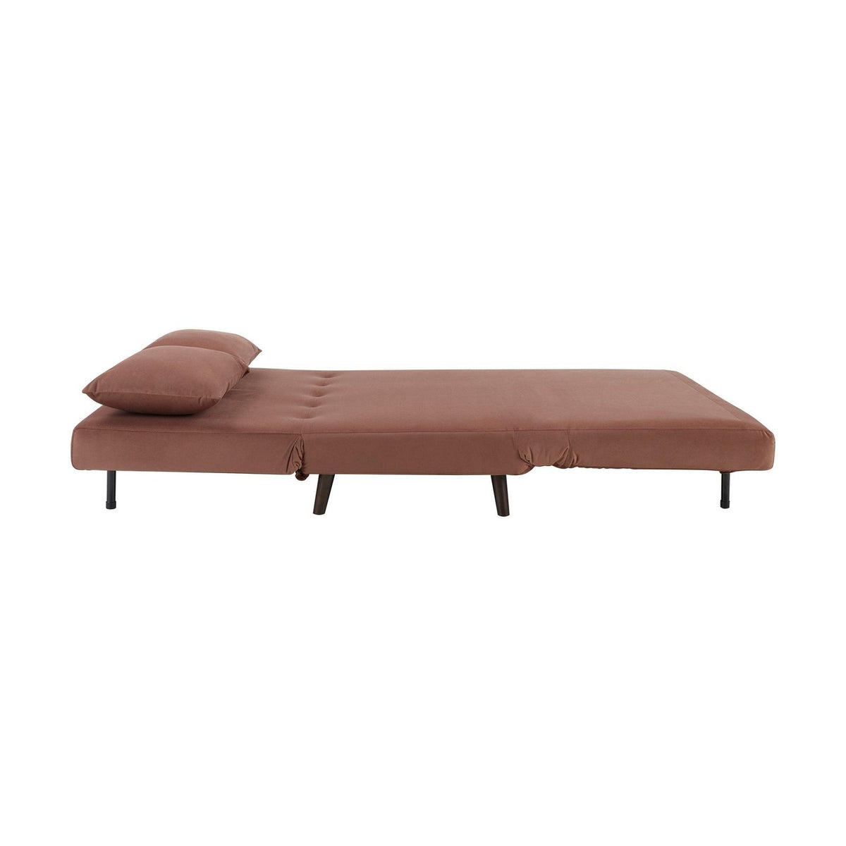 Seattle Double Click Clack Sofa Bed - Mauve – Black & Feather