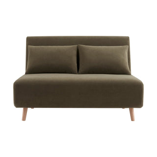Seattle Double Click Clack Sofa Bed - Olive Green – Feather & Black