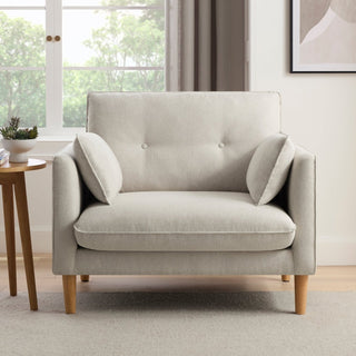 Shoreditch Loveseat - Natural – Black & Feather
