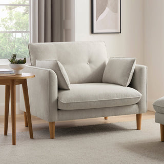 Shoreditch Loveseat - Natural – Black & Feather