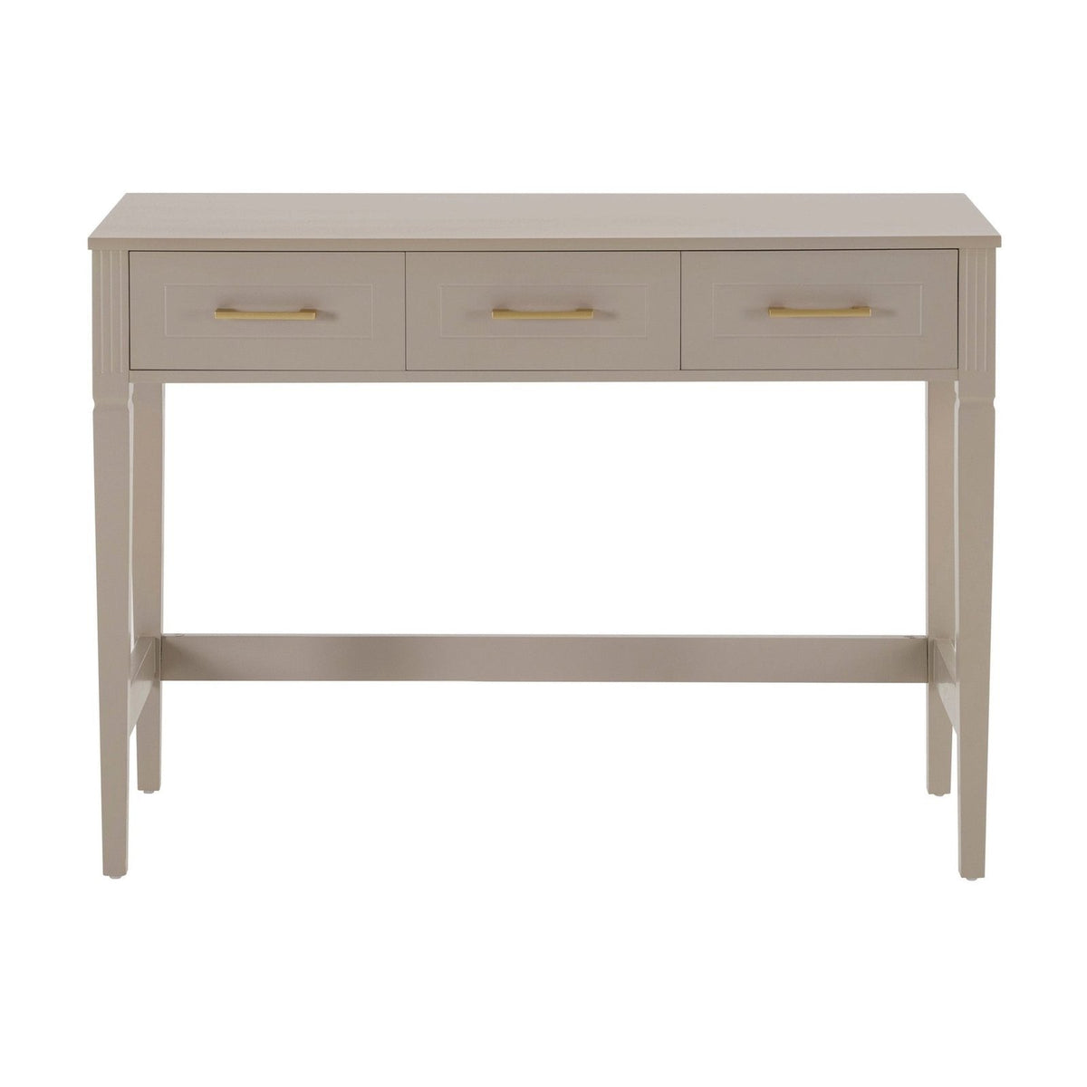 Sienna Dressing Table Console - Taupe – Black & Feather