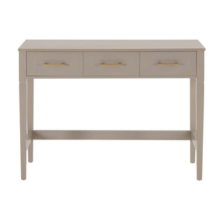 Sienna Dressing Table Console - Taupe – Black & Feather