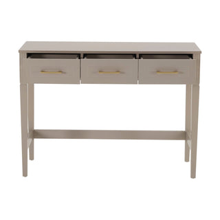 Sienna Dressing Table Console - Taupe – Black & Feather