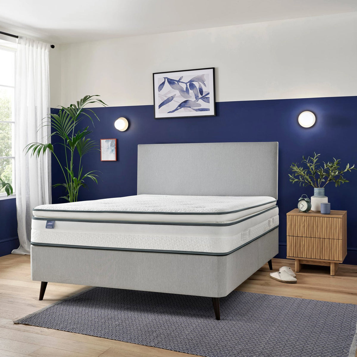 Silentnight Ultragel Miracoil LauraAshley Pillowtop - Mattress