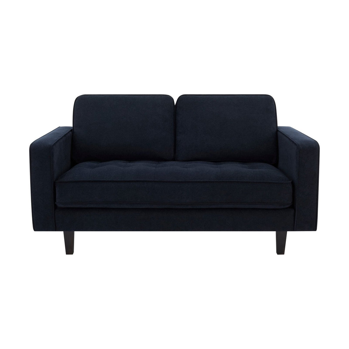 Sloane 2 Seater Sofa - Midnight – Black & Feather