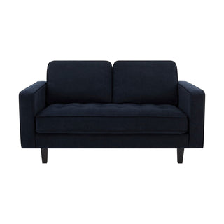 Sloane 2 Seater Sofa - Midnight – Black & Feather