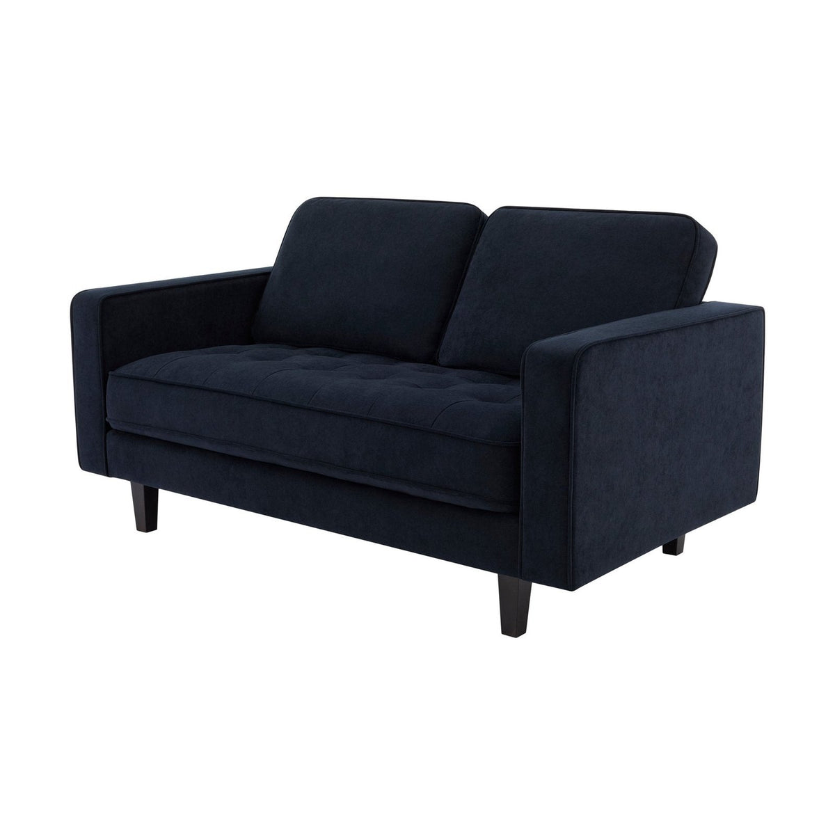 Sloane 2 Seater Sofa - Midnight – Black & Feather