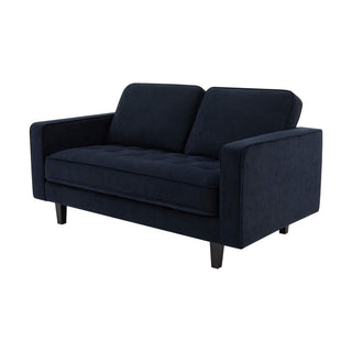 Sloane 2 Seater Sofa - Midnight – Black & Feather