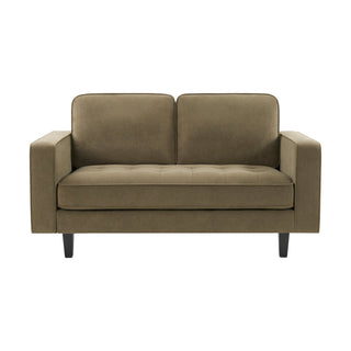 Sloane 2 Seater Sofa - Olive – Feather & Black
