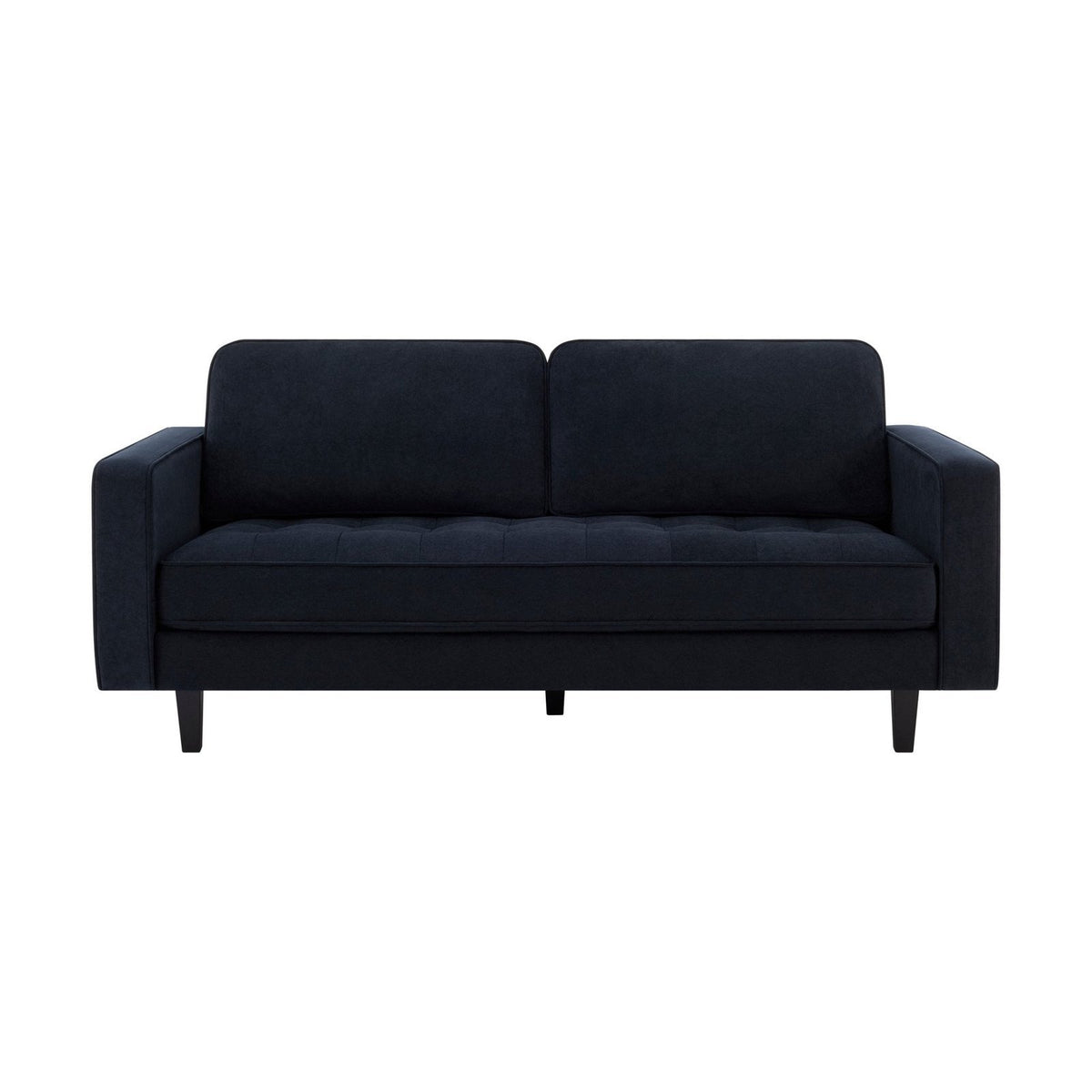 Sloane 3 Seater Sofa - Midnight – Black & Feather