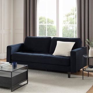 Sloane 3 Seater Sofa - Midnight – Black & Feather
