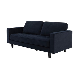 Sloane 3 Seater Sofa - Midnight – Black & Feather
