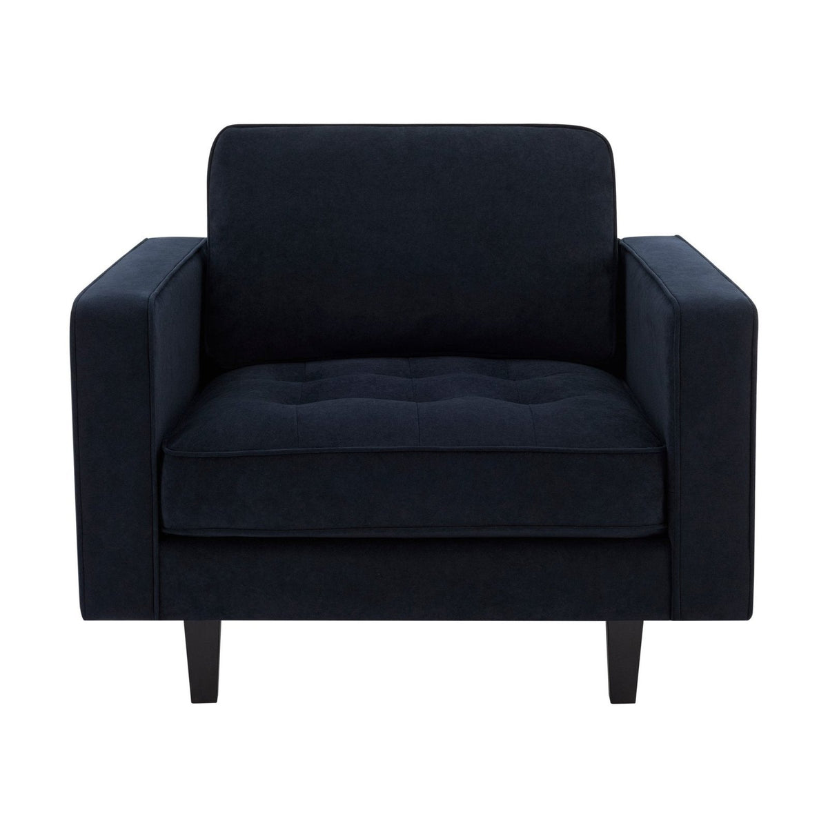 Sloane Loveseat Black & Feather - Midnight
