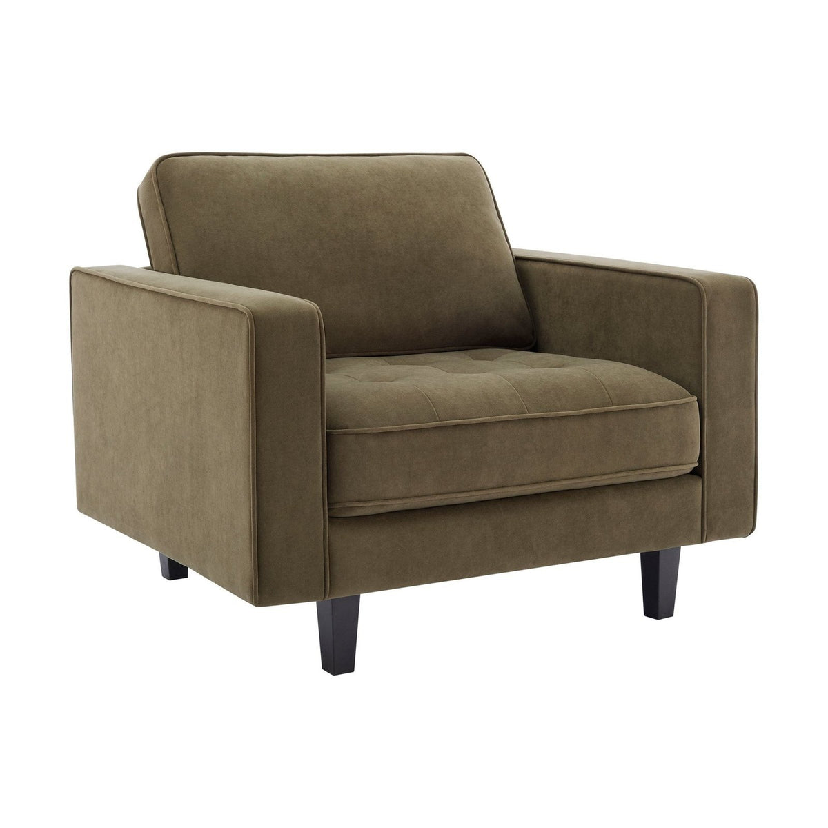 Sloane Loveseat - Olive – Feather & Black