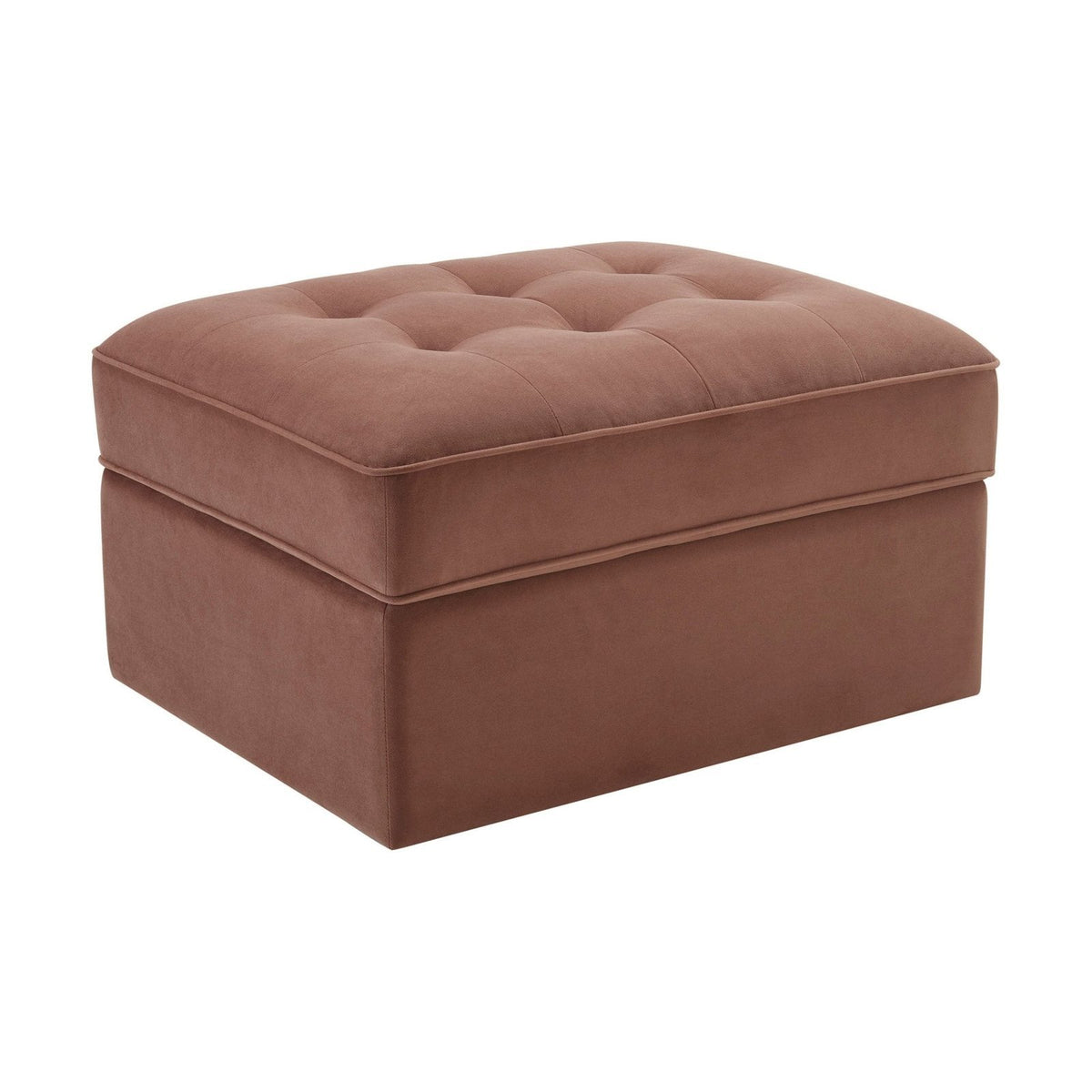 Sloane Ottoman Storage Pouffe - Mauve – Black & Feather