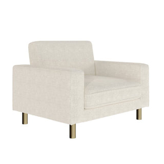 Soho Bouclé Loveseat - Ivory – Black & Feather