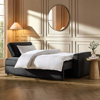 Soho Sofa Feather & Black Bed - Ink