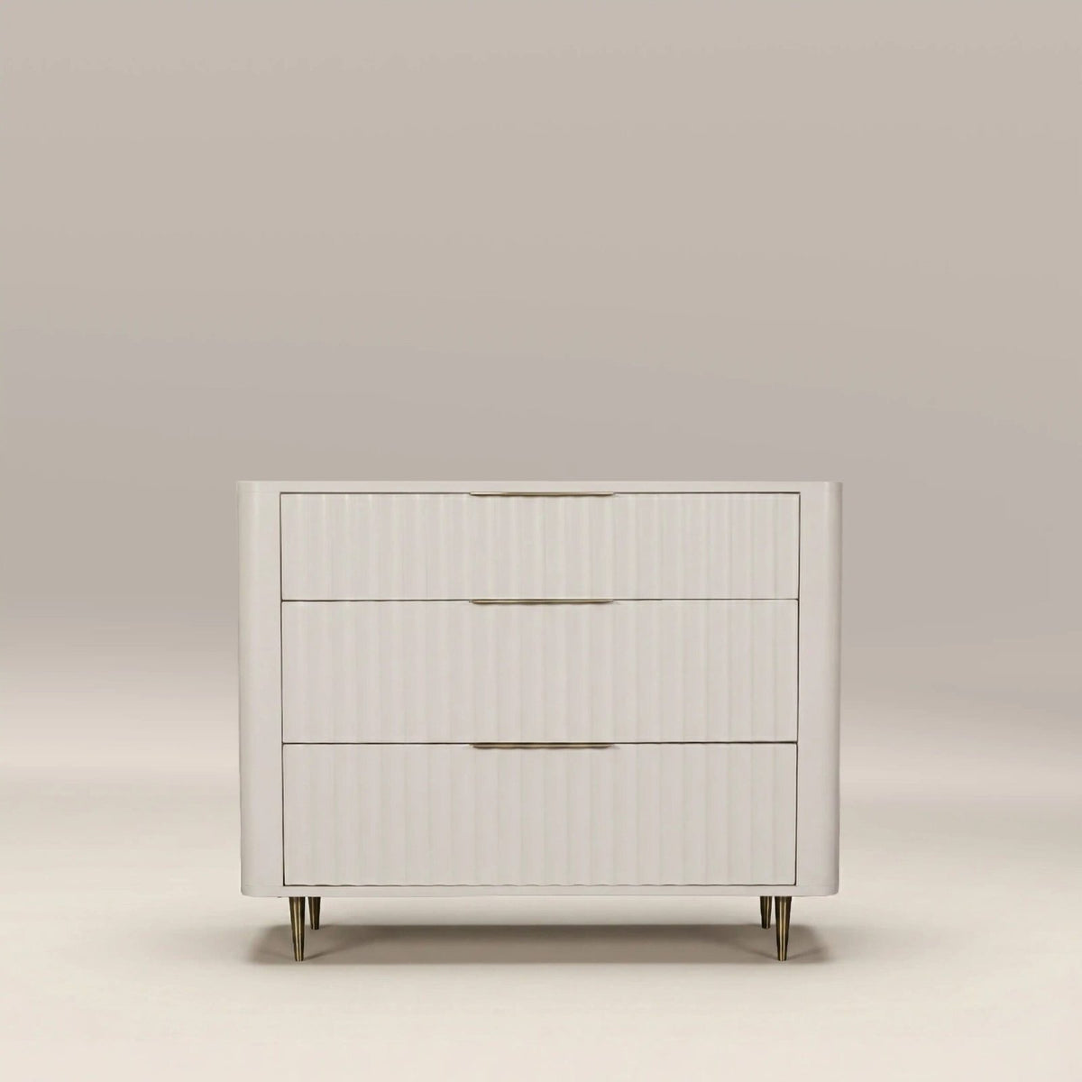 Suvi 3 Drawer Chest of Drawers | Ivory – Laura Ashley UK