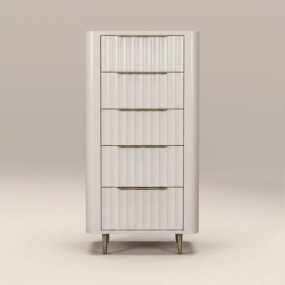 Suvi 5 Drawer Tall Chest of Drawers | Ivory – Laura Ashley