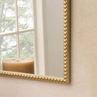 Sylvie Traditional Arched Mirror - Gold – Black & Feather
