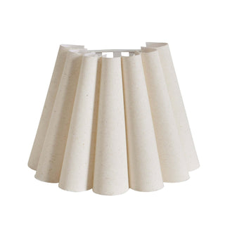 Trinity Rechargeable Pleated Wall Light - White – Black & Feather