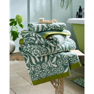 William Morris At Home Michaelmas Daisy Sage Towels – Laura Ashley