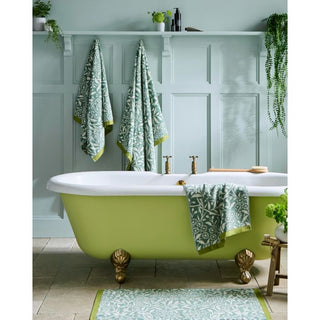William Morris At Home Michaelmas Daisy Sage Towels – Laura Ashley
