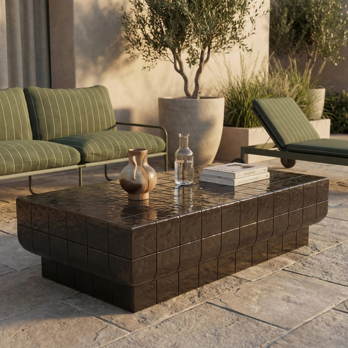 Zephyr Rectangle Coffee Table | Cocoa – Laura Ashley